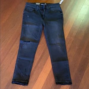 Men’s skinny crop denim
